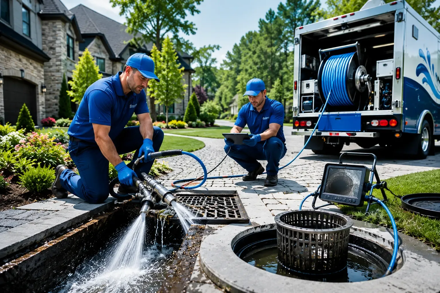Local outdoor drain cleaning professionals in Milford, IN