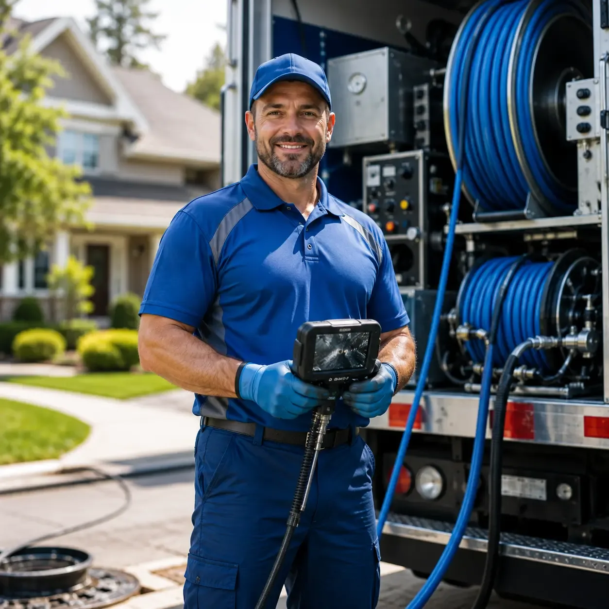 Local outdoor drain cleaning specialists in Milford, IN
